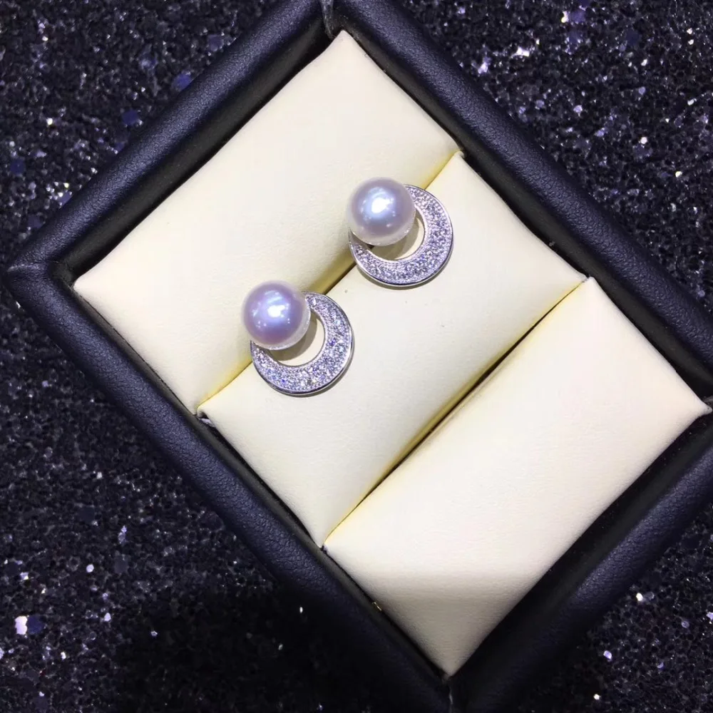 

New Arrival Earrings Component and Findings, Stud Earrings Settings Mountings Parts Mounts for Pearls Jade Corals Stones Beads