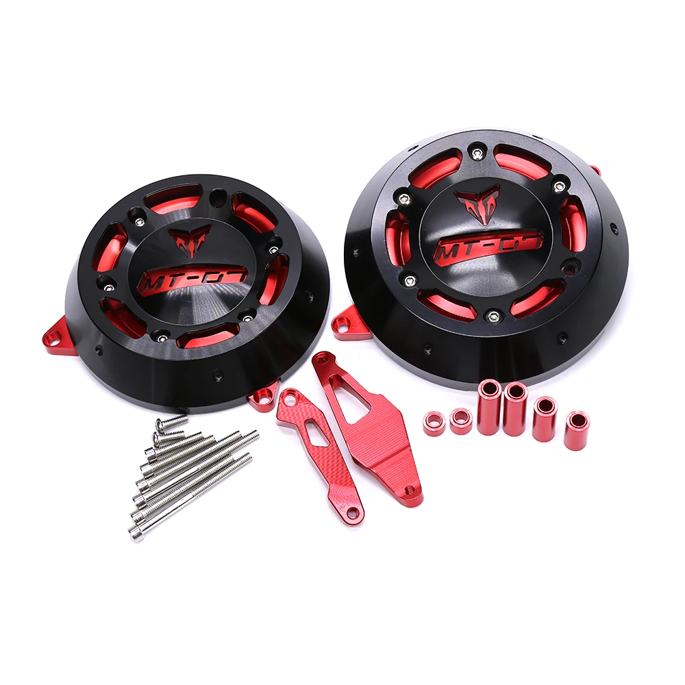

Motorcycle CNC Aluminum Alloy Engine Stator Case Guard Cover Protector For YAMAHA MT-07 MT07 MT 07 FZ-07 FZ 07 2014-2016