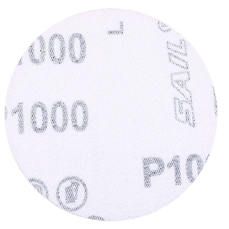 WHISM 3 дюйма шлифовальная бумага оксид алюминия полировальный коврик шлифовальный бумажный диск шлифовальный бумажный полировщик мат 80-3000 зернистость абразивный