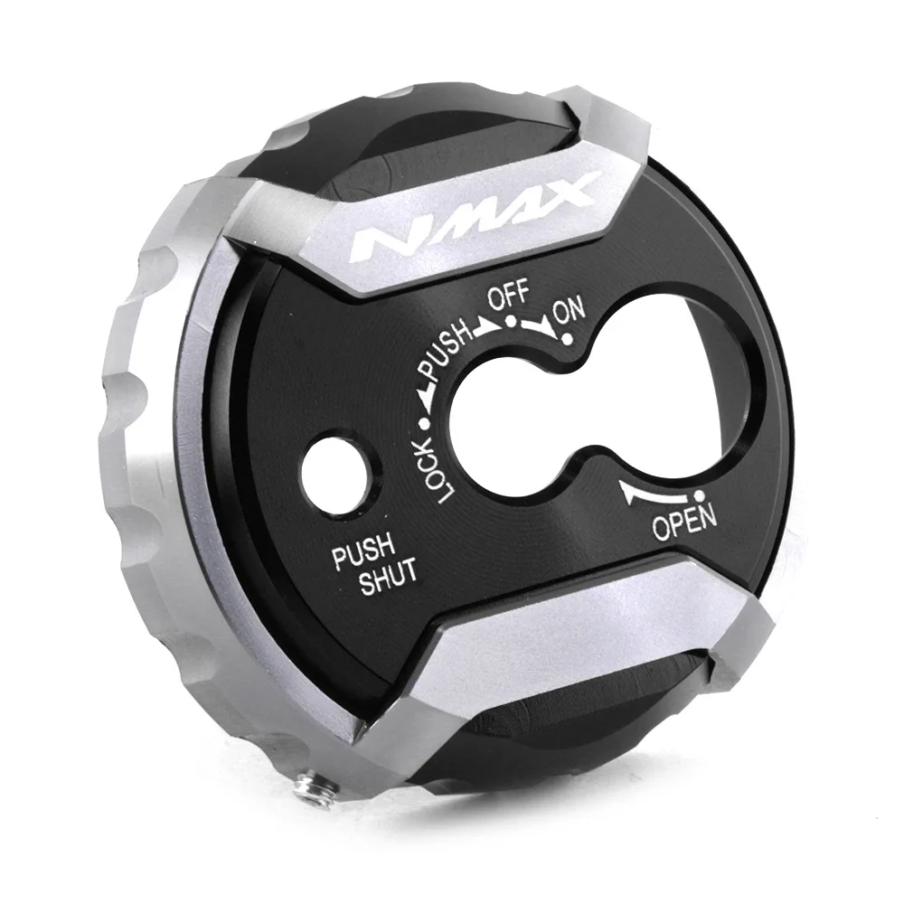 Крышка замка ключа зажигания из алюминиевого сплава CNC для YAMAHA NMAX155 N MAX 155