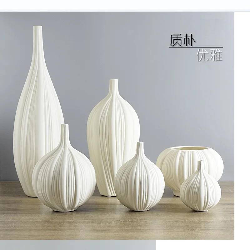 The Living Room Decoration Ceramic Flower Vase Home Furnishing Vase