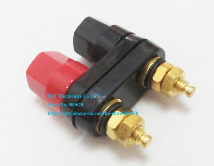 

Dual Insulated Binding Post Banana Jack, Amplifier Terminal Binding Post Banana Plug Jack/Free shipping/2PCS