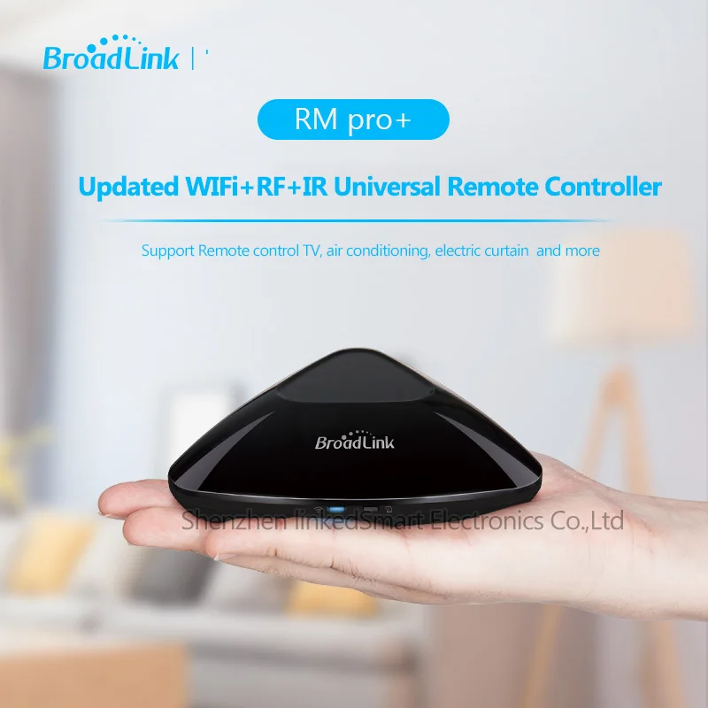 Беспроводной пульт дистанционного управления Broadlink rm pro+/RM mini3, WiFi/IR/RF, работает с Alexa Google home, умный дом
