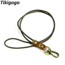 Красивый ремешок из натуральной воловьей кожи для мобильного телефона, сумка для ключей, держатель для карт, ремешок для ключей