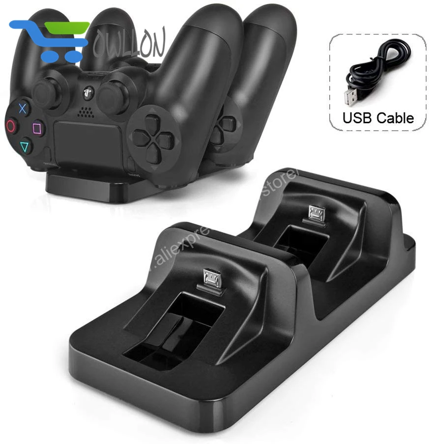 

Dual Gamepad Charger Controller Power Supply Charging Dock Station For Sony Playstation 4 PS4 Game Controller