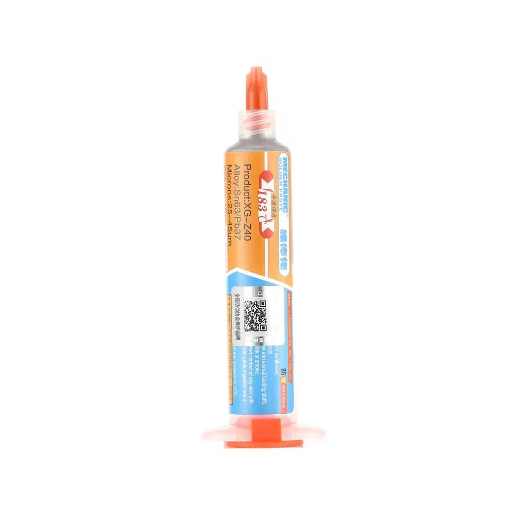 

10cc XG-Z40 Multifunctional No-Clean Solder Soldering Paste Tin Mud Mobile Phone Repair Tool SMT Patch Maintenance