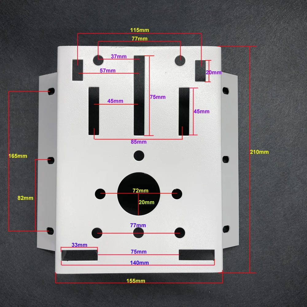 Открытый внешний прямоугольный разъем(под углом 90 градусов), угловой кронштейн крепления для система видеонаблюдения hikvision купольная ip-камера с увеличительным объективом Камера Максимальная нагрузка 30 кг