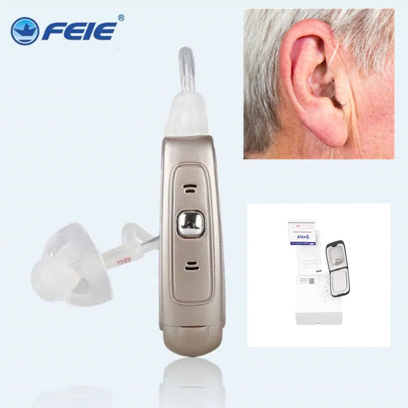 

Programmable Hearing Aid Noise Cancellation MY-17S Digital Amplifier RIC Acousticon In Ear 4 Channel free shipping