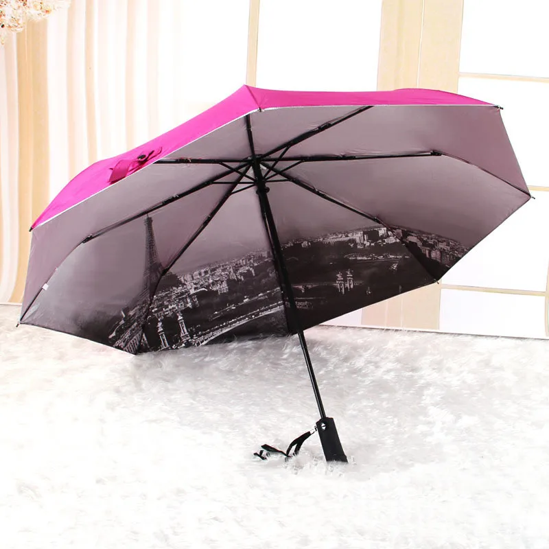 

Sun Umbrella Female Male Folding Automatic Woman Umbrella Sunny UmbDouble layer Auto-open Close Rain Anti-UV Waterproof Automati