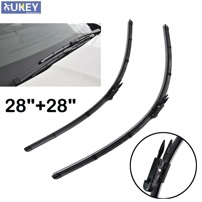 Xukey 28"+ 28" For Ford Mondeo 5 2014 2015 2016 2017 Windshield