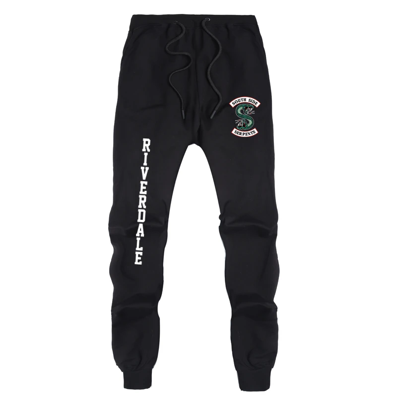 

Riverdale Sweatpants Women Casual Sports Pants 100% Cotton "South Side Serpents" Men and Women Trousers Female Plus Size S - 4XL