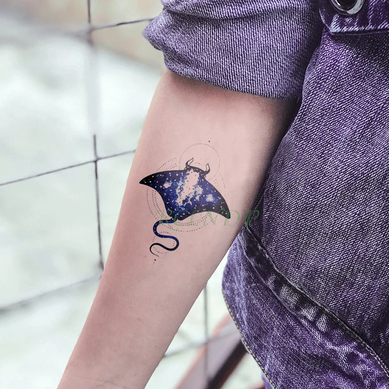 Водостойкая временная татуировка наклейка Сова Татуировка Птица Животное тату вспышка Затмение поддельные татуировки для мужчин и женщин - Цвет: Прозрачный