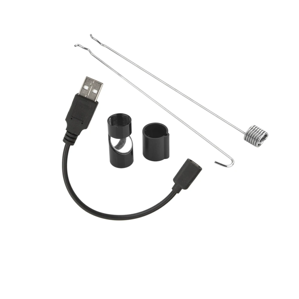 JCWHCAM эндоскоп 5,5 мм 2в1 USB эндоскоп Android камера 5 м змеиная трубка труба осмотр 2 м USB эндоскоп Водонепроницаемый Бороскоп HD