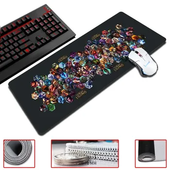 

Congsipad Extended Gaming Wide Large Mouse Pad Big Size Desk Mat high quality 900x300x2mm large locking edge