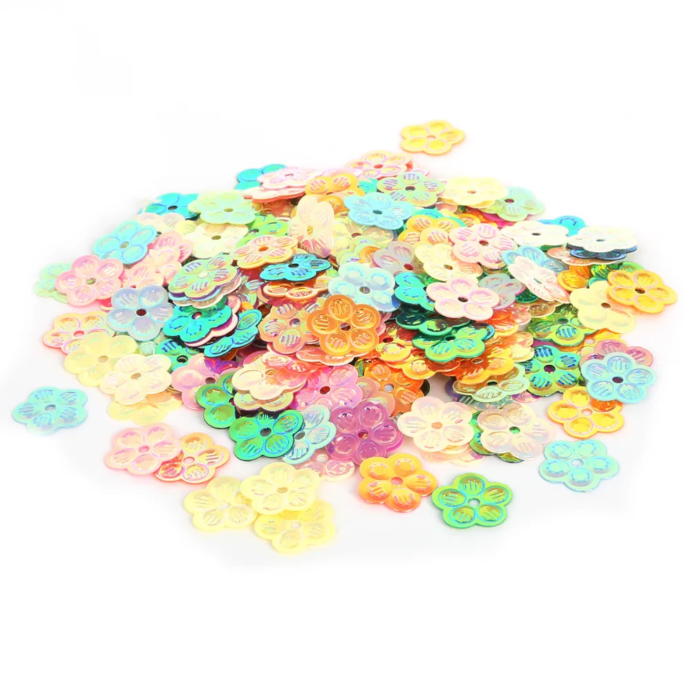 

4X8mm/13mm 450-2000pcs Sequin Flower/Leaf for Clothing Accessories DIY Craft Scrapbooking Wedding Art Decoration Jewelry Making