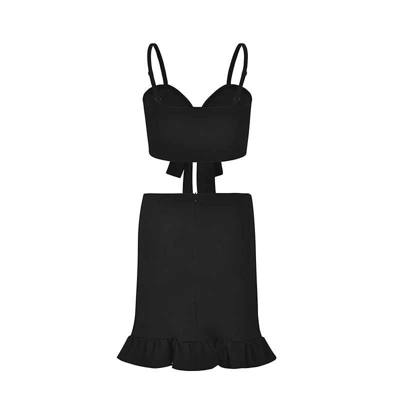 Женские платья с оборками на шее Vestidos сексуальные вечерние v образным вырезом