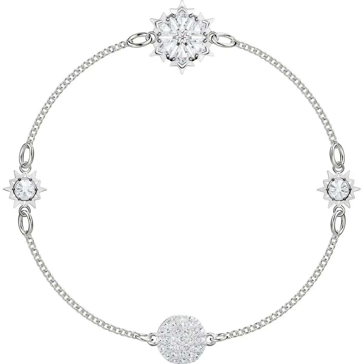 

Fanier SWAOriginal Swa Remix Colection Romantic Violin Magnetic Invisible Bransolet Four Horns Star Bransolet Woman