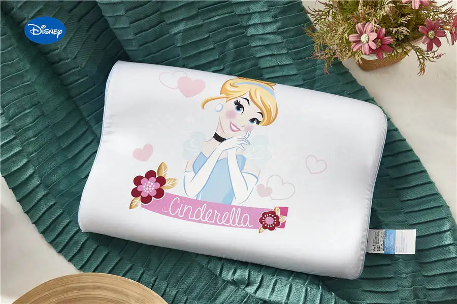 Disney princess печатная наволочка с памятью 40*25 см медленный отскок волны пены шеи шейки путешествия здравоохранения девушки украшения спальни
