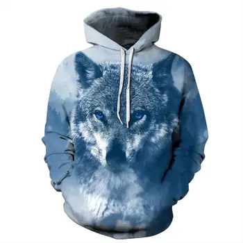 

Spring And Autumn Models Women Men Unisex Couples White 2D Print Loose Hoodies Blouse Swearshirts Coat Outwear Sweat Homme #AA