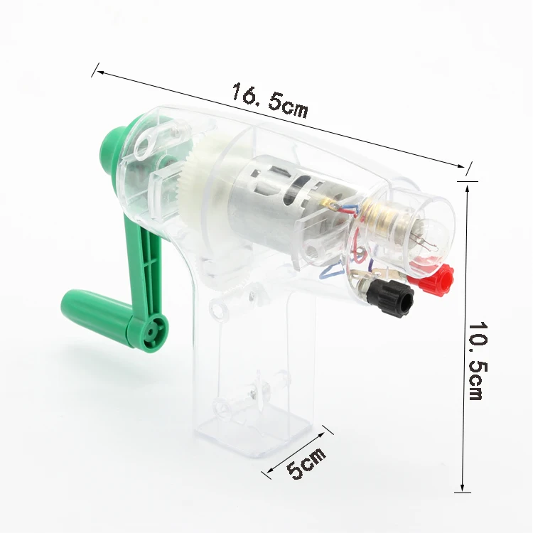 Ручной генератор DIY светодиодный Электрический эксперимент физическая научные эксперименты популярный набор юного ученого для студентов