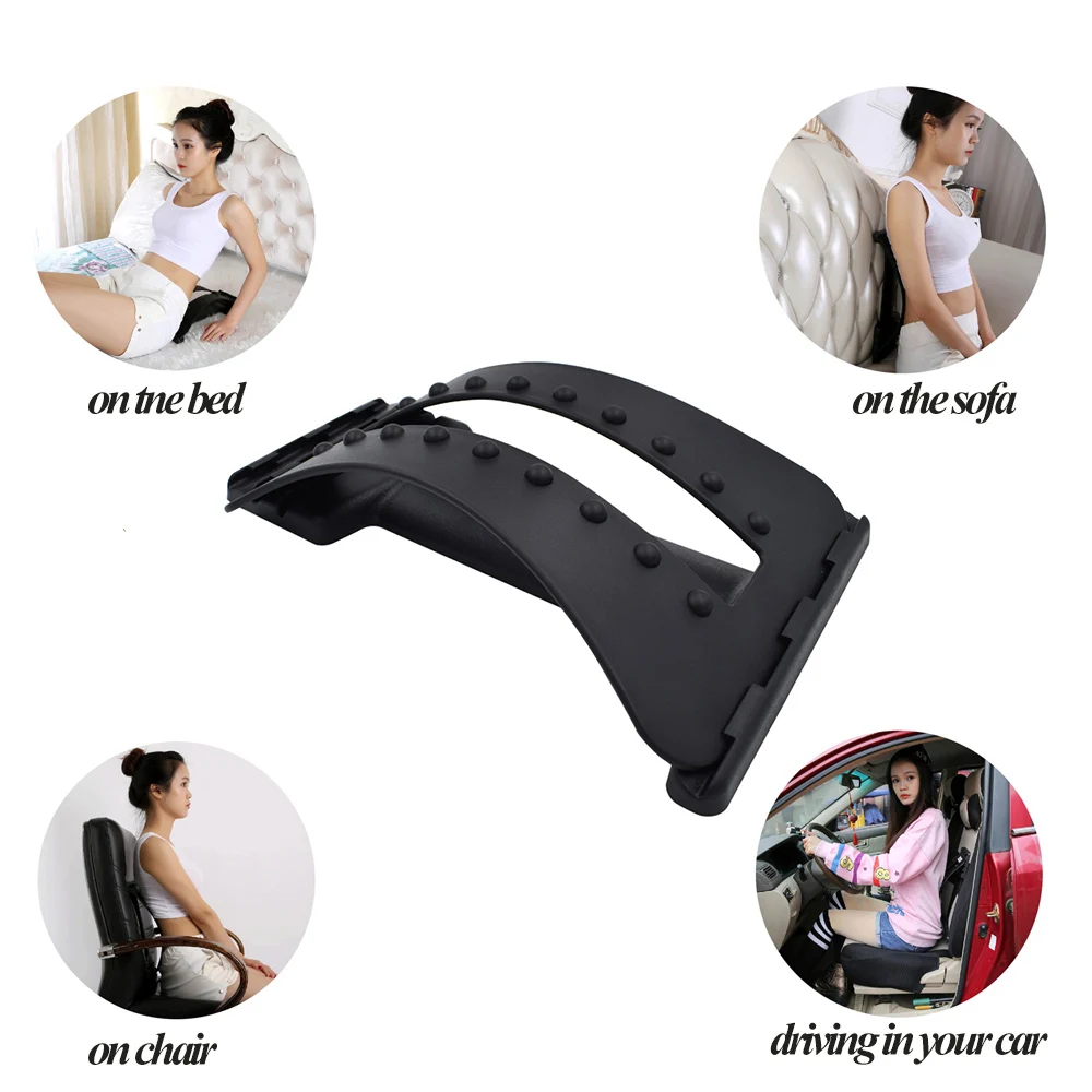 Back Massager Magic Stretcher Fitness Stretch Equipment Lumbar Support