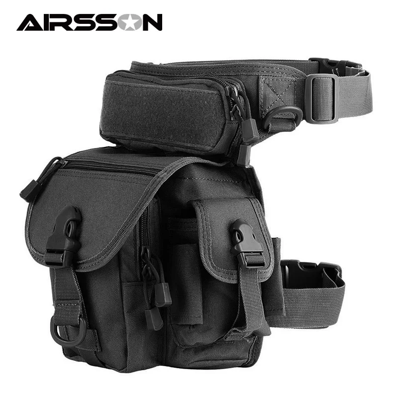 

Molle Leg Bag Military 1000D Nylon Tactical Waist Pack Leg Travel Belt Bag Hiking Hunting Camping Cycling Waterproof