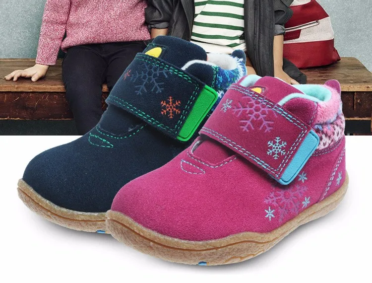 Обувь для детей для маленьких Обувь для мальчиков и девочек из коровьей замши детей Обувь uovo мягкие удобные повседневная обувь EUR Размеры