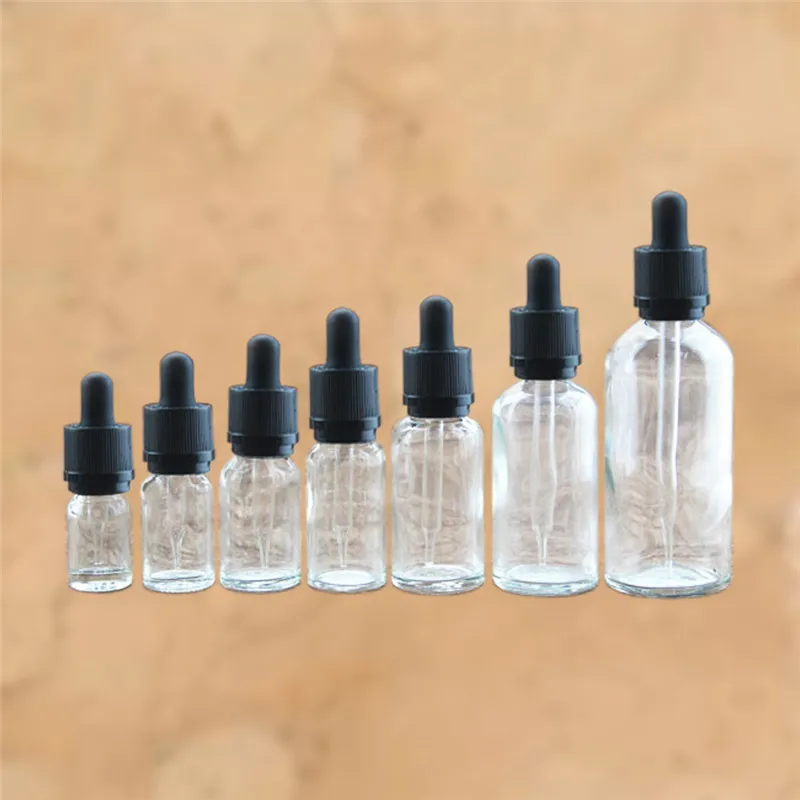 clear glass bottles_