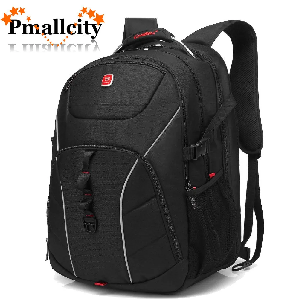 

CoolBELL 18.4 Inch Computer Bag With USB Port Water-resistant Rucksack Hiking Knapsack Laptop Backpack Fits 15 - 18.4 inch Bags