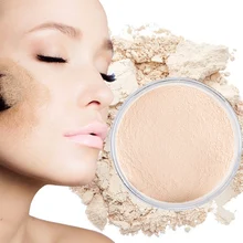 Цветная профессиональная стойкая рассыпчатая пудра для макияжа, прозрачная финишная пудра, водонепроницаемая пудра для отделки лица