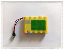 Liter Energy Battery 6v 900mah Ni-cd Aa Rechargeable Battery For Toys Model Car W/connector 5sb
