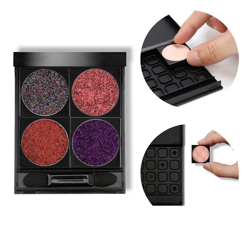 

New Professionale Eye Makeup Diamond Sequin Eye Shadow Palette Shiny Loose Glitter Powder Eyeshadow Cosmetics Make Up Pigment