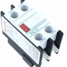 F4-11 вспомогательный контакт CJX2 AC Контактор поддерживающий LA1-DN11
