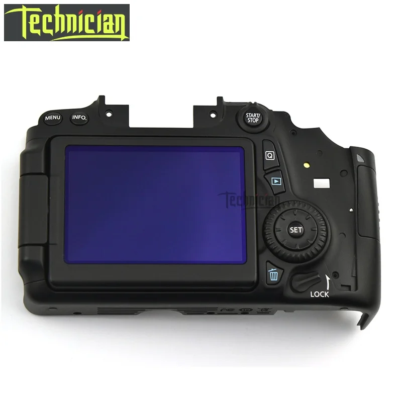 

70D Rear Back Cover With LCD and Flex Cable Camera Replacement Parts For Canon