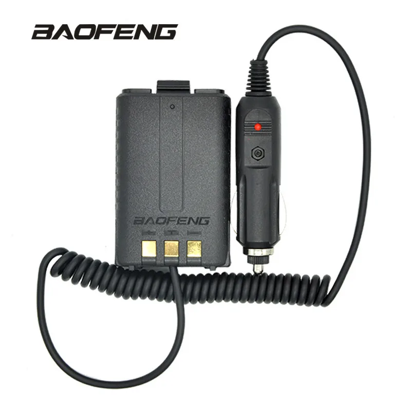 

Baofeng Battery Eliminator Car Charger for Portable Radio UV-5R UV-5RE UV-5RA Two Way Radio Walkie Talkie Accessories