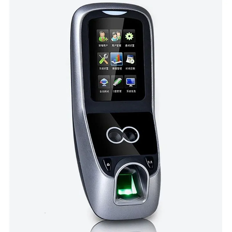 MultiBio700 Facial & Fingerprint Access Control  Face & Fingerprint Time Clock 