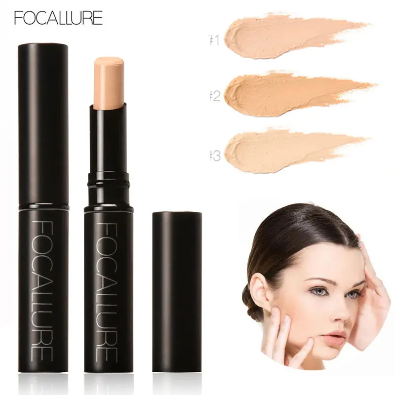 

FOCALLURE Face Concealer Stick Cosmetics Pro Perfect Base Sticker Long Lasting Concealer Foundation Primer Makeup Face Maquiagem