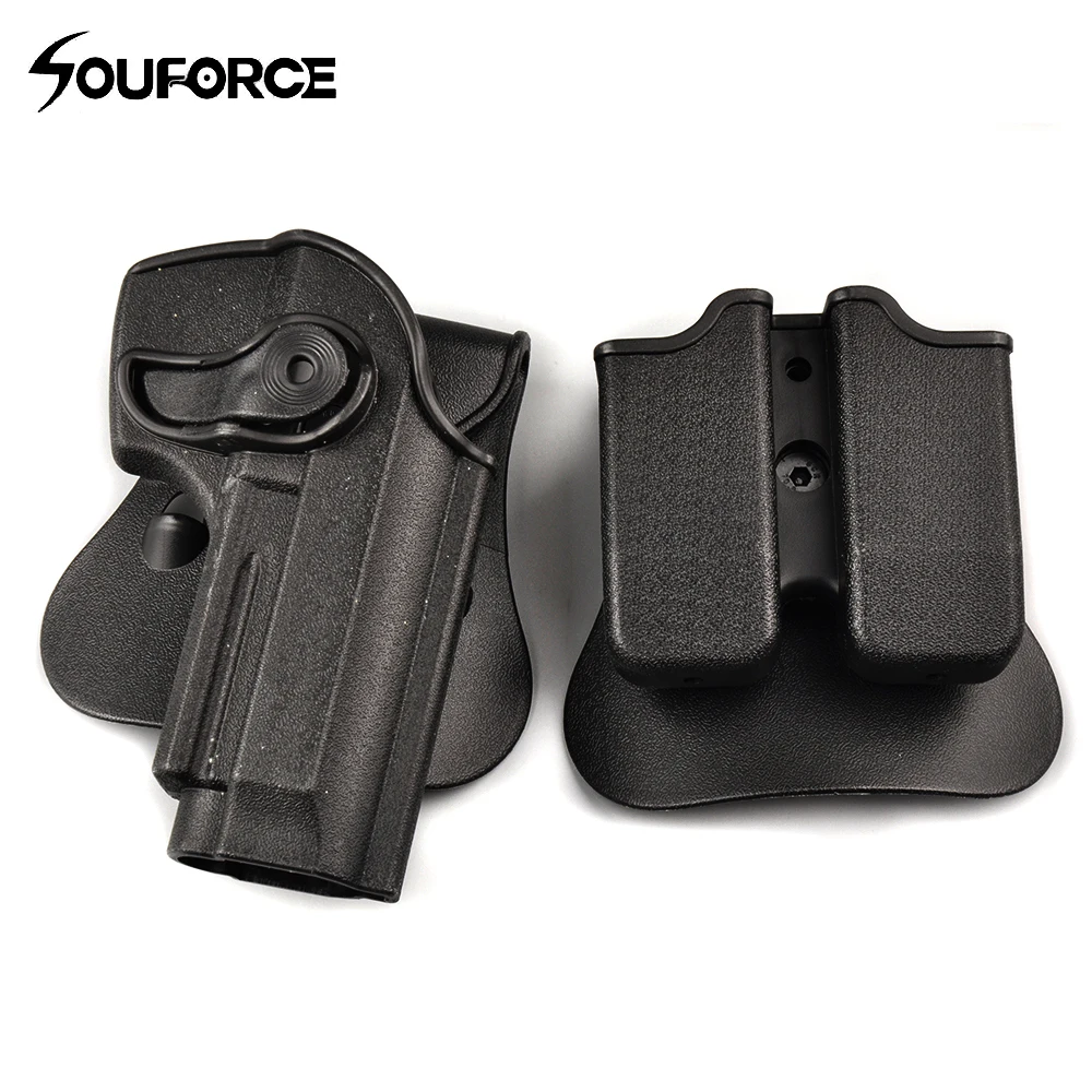 M92 Tactical Waist Suit Holster 360 Degrees Airsoft Hunting Right Hand