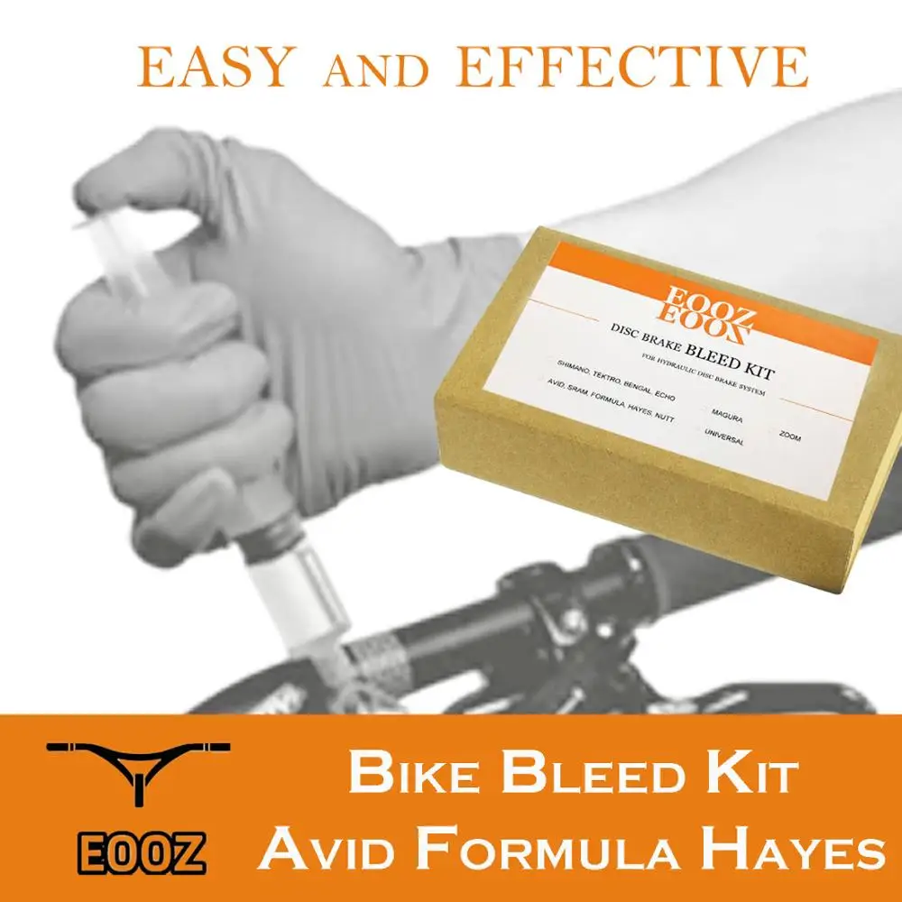 Bicycle Hydraulic Disc Brake Bleed Kit For SRAM AVID Formula HAYES