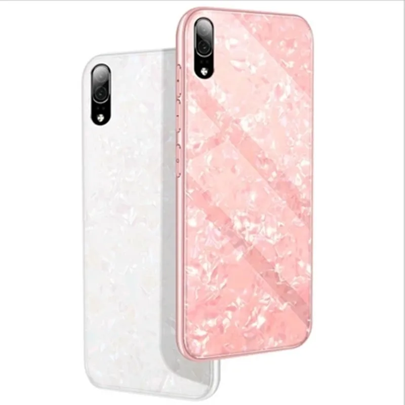 Luxury Marble pattern Cover For Huawei P20 Lite Glass Back Silicone Case For Huawei P20 Pro Honor 10 P20 Lite Mate 10 Case Coque