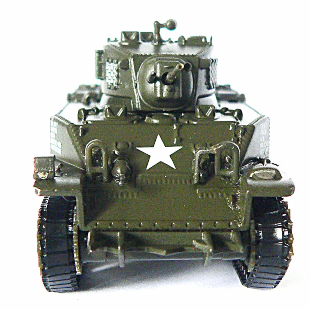 Литой 1/72 весы военного танка модели M5A1 stuat (в) 1944 литья под давлением армейский