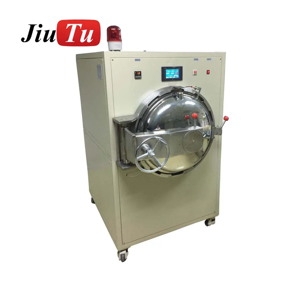 

High Pressure Heating ITO+CG, FILM+CG, CTP+LCD Module Defoaming Machine Bubble Removing For Aircraft TV Bus Screen Repair