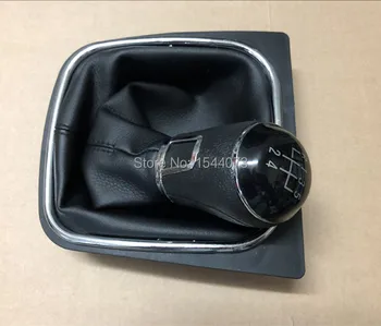 

OEM 5 Speed Manual Leather Gear Shift Knob Cover For VW Volkswagen Jetta 5 6 GOLF 6 VI MK5 MK6 5KD 711 113