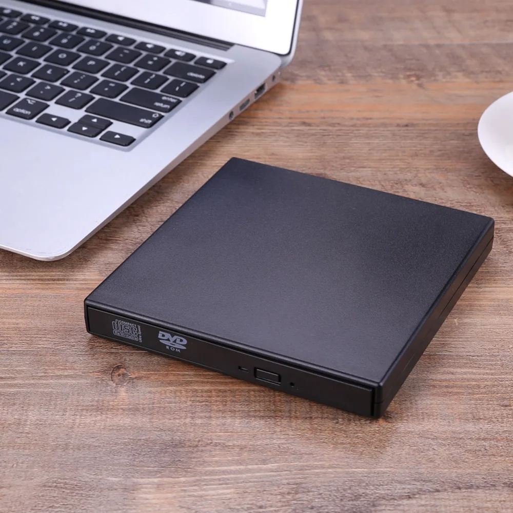 USB 2.0 Port External CD DVD burner with CD writer combo CD-RW/DVD-RW Burner Drive for PC Laptop for windows Mac OS