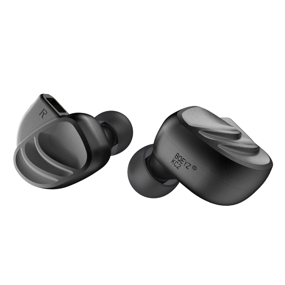 

BQEYZ KC2 2BA+2DD Hybrid Drive Metal In Ear Earphone HIFI DJ Monito Running Sport Earphone Earplug Headset 2Pin Detachable