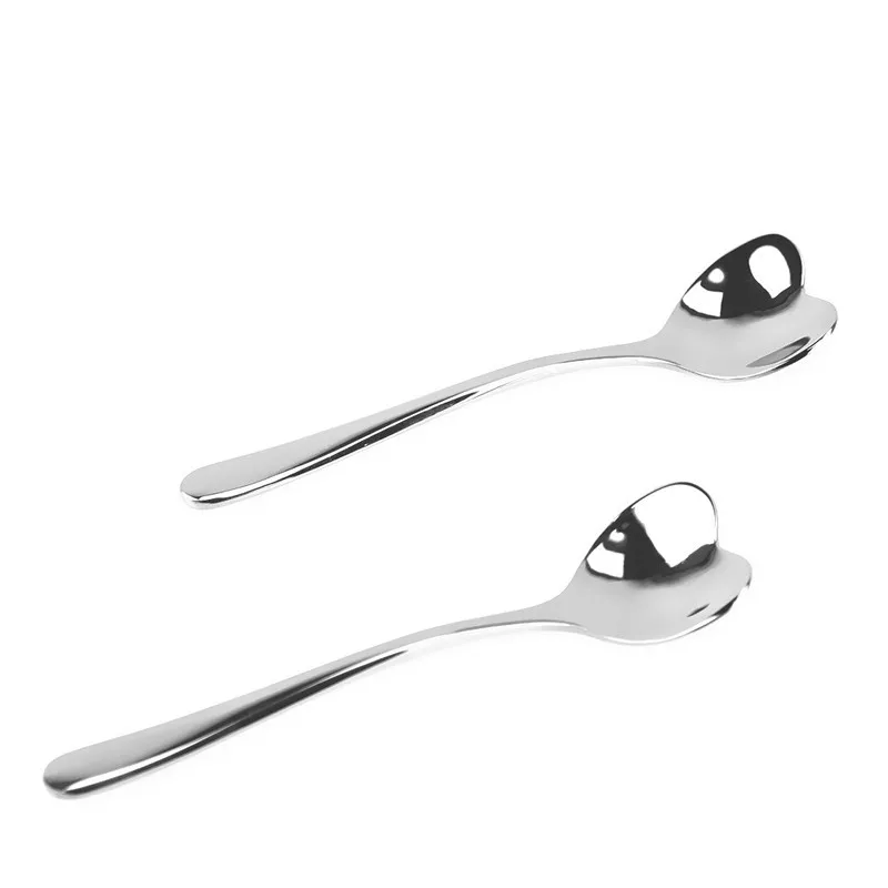 

Coffee Spoon Stainless Steel Cafe Cup Tool Fine Polishing Mini Heart Shape Love Coffee Spoons Teaspoon