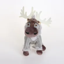 20cm mrożone Elsa Anna kawaii anime Sven renifer Kristoff przyjaciel Svee solf wypchane pluszowe lalki dla dzieci prezenty świąteczne