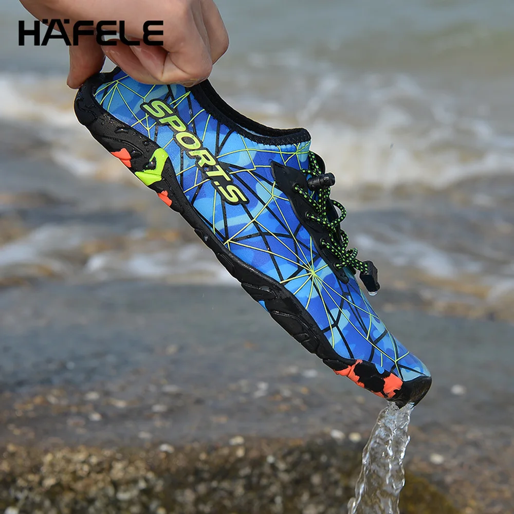 

Unisex Large Camouflage Spider Web Amphibious Water Shoes Lycra Quick Dry Barefoot Aqua Shoes for Beach Surfing Diving Sailboat