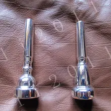 2 шт 7C и 5C загубник для трубы, покрытый серебром