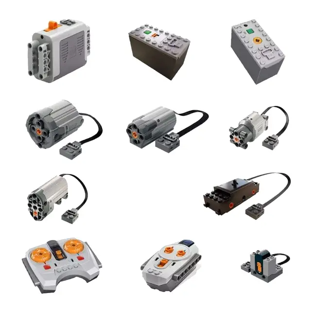 Fit Legoness Technical Power Functions Servo Motor Polarity Switch Ir Speed Remote Control Receiver Battery Box Technic Creator